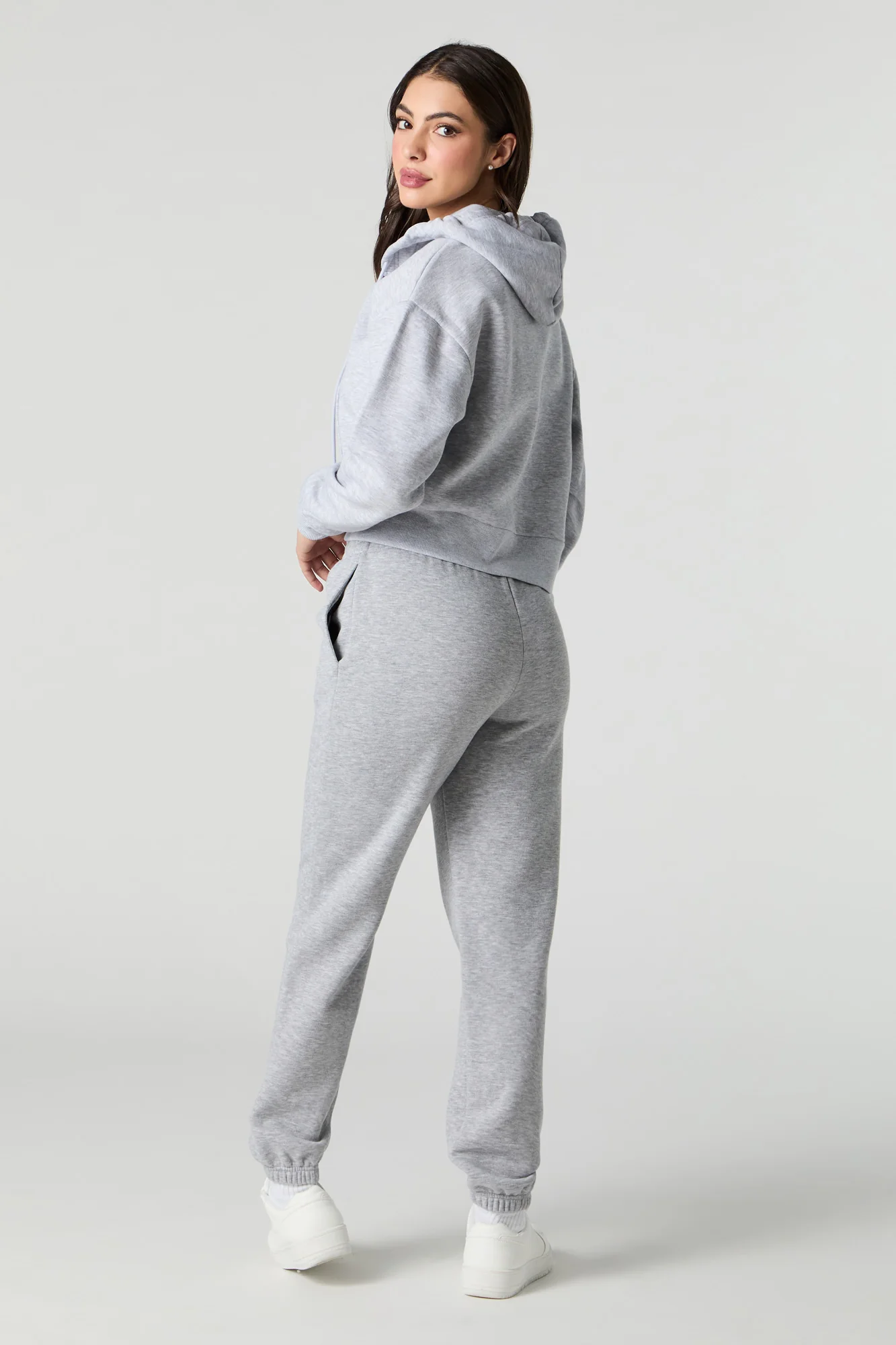 Fleece High Rise Jogger - Image 9