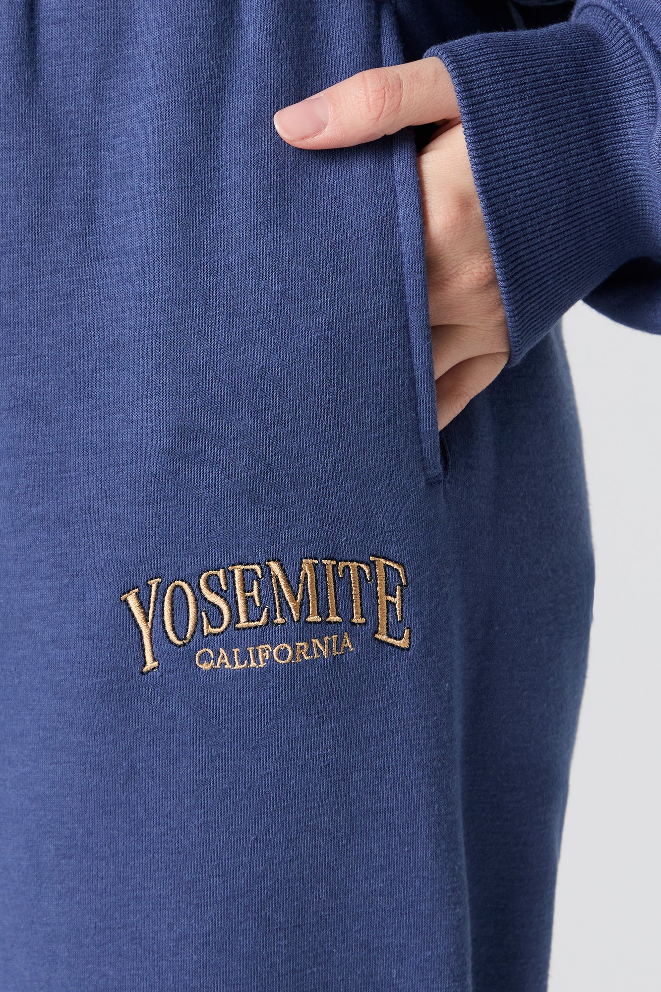 Embroidered Fleece Jogger - Image 8
