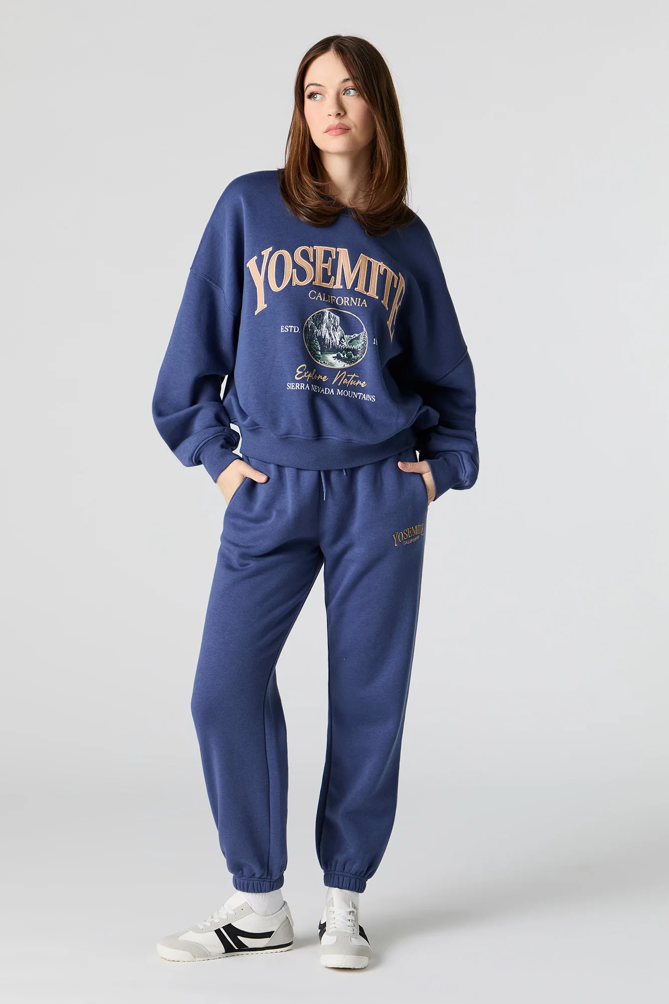 Embroidered Fleece Jogger - Image 9
