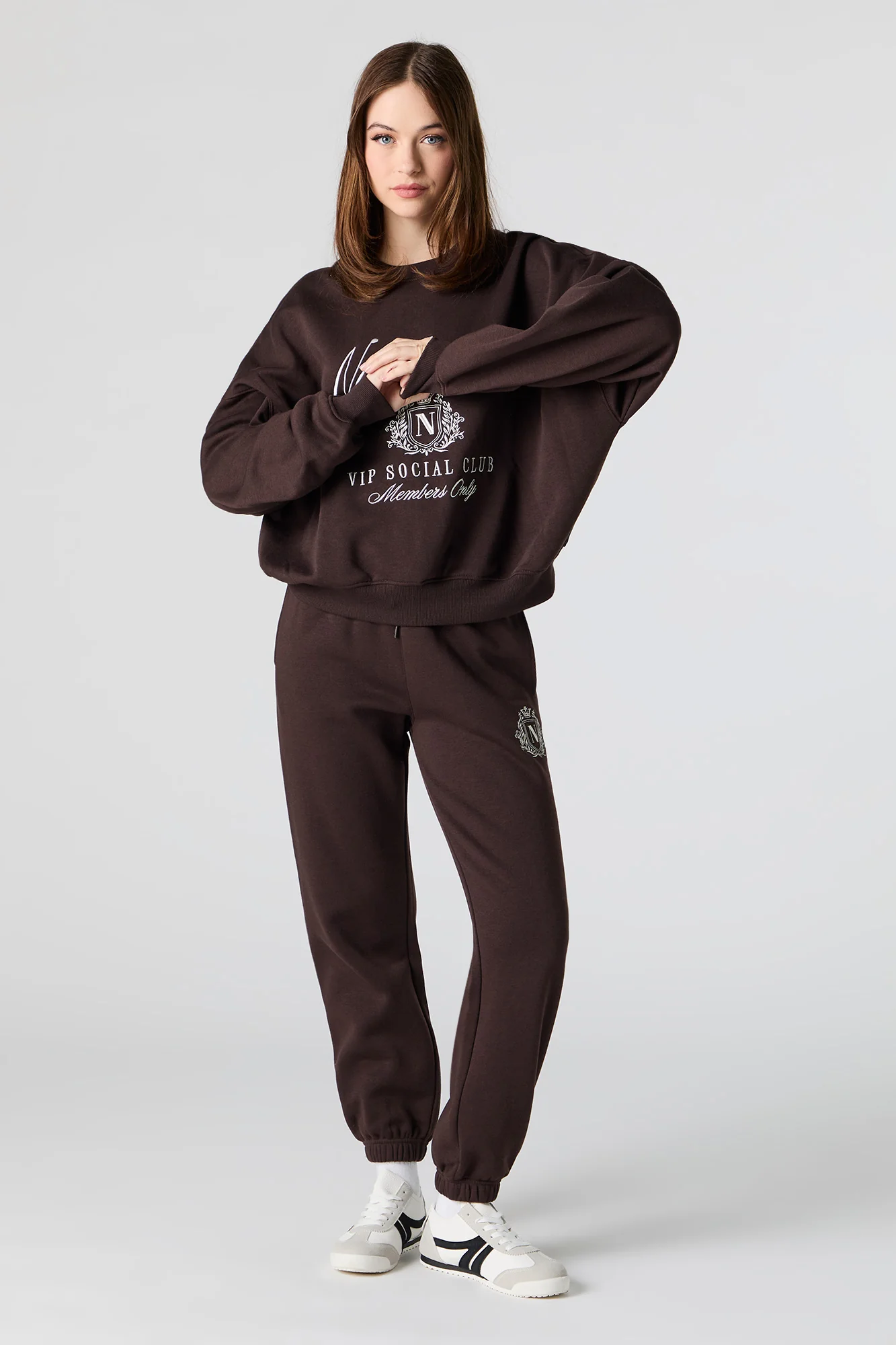 Jogger en molleton avec motif brodé - Image 18