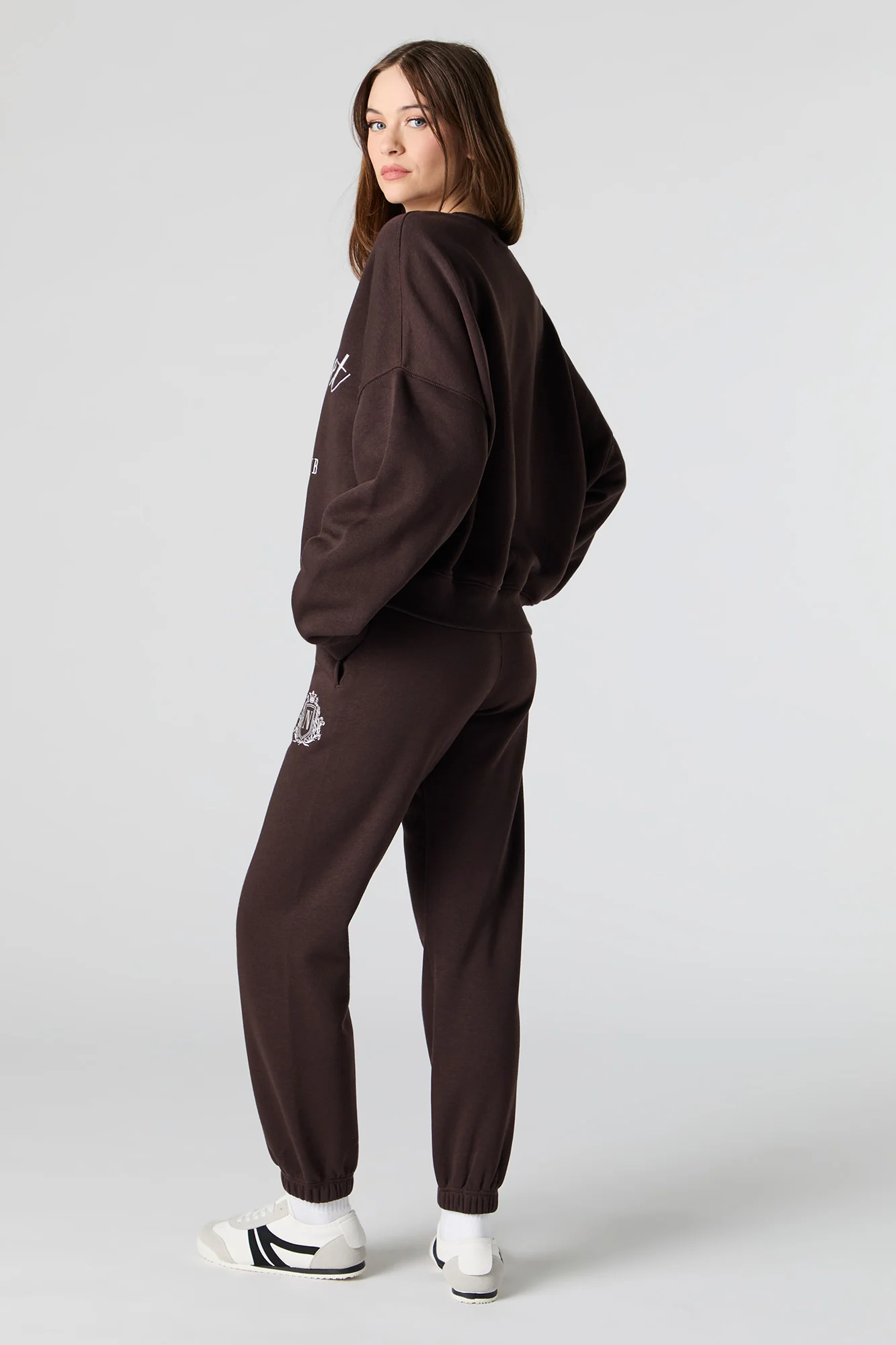 Jogger en molleton avec motif brodé - Image 20