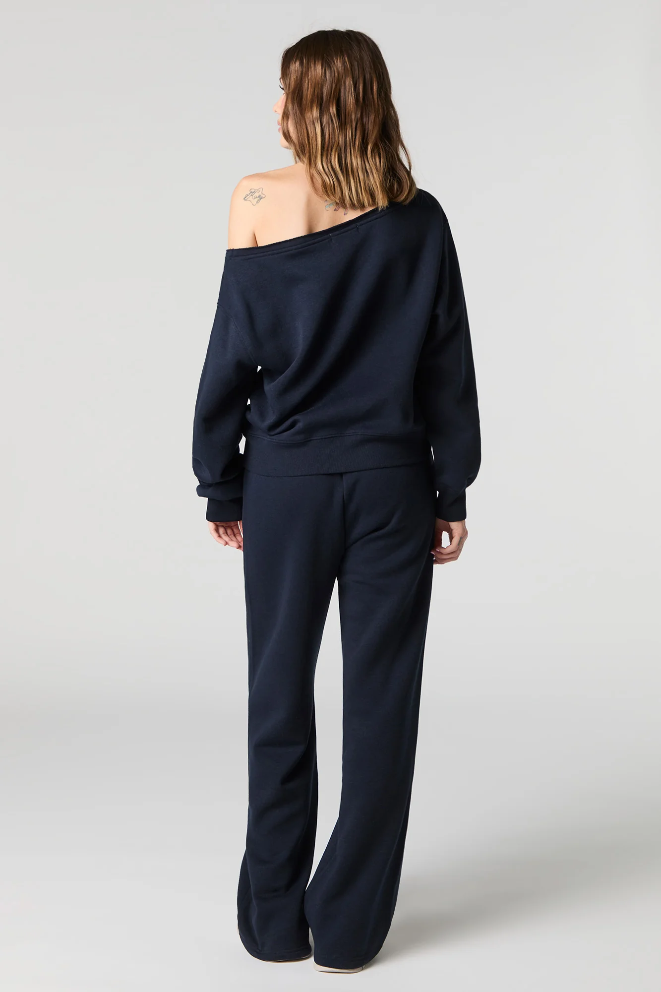 Pantalon en molleton à jambe large et imprimé HD - Image 12