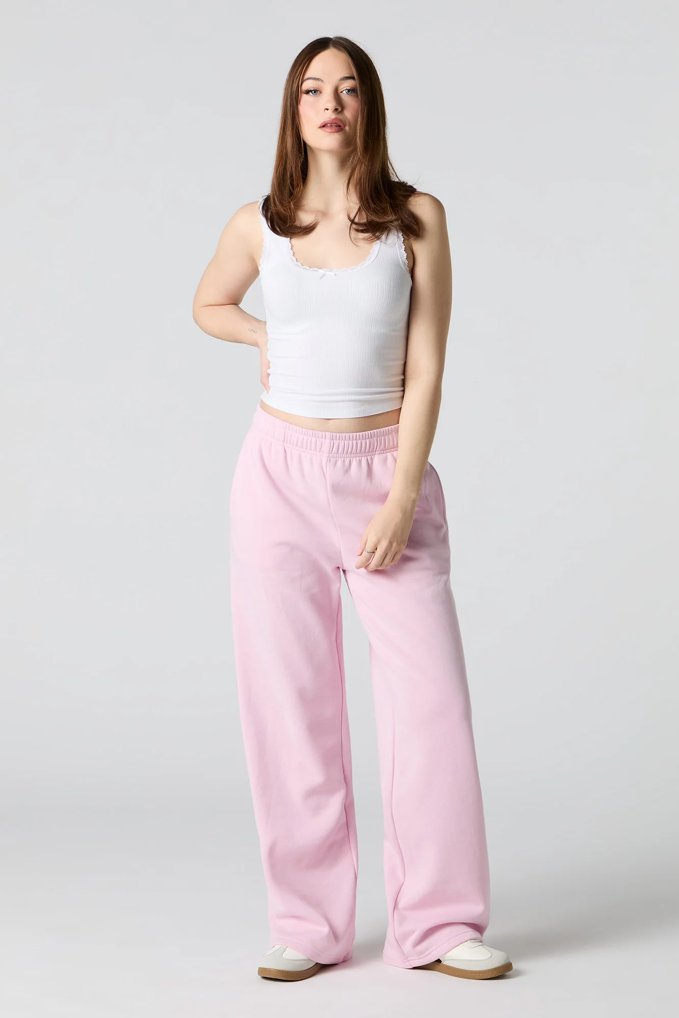Pantalon d'entraînement à jambe large en molleton - Image 16