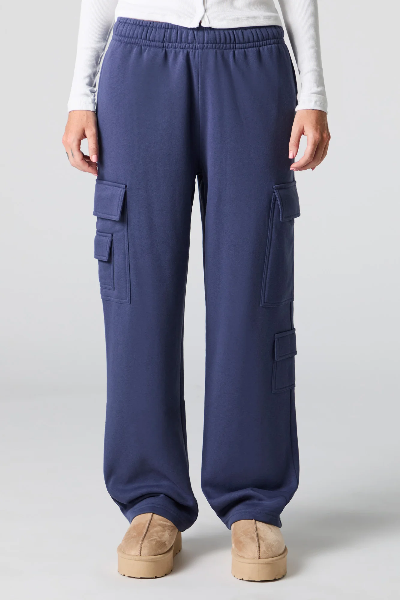 Pantalon d'entraînement cargo en molleton - Image 14