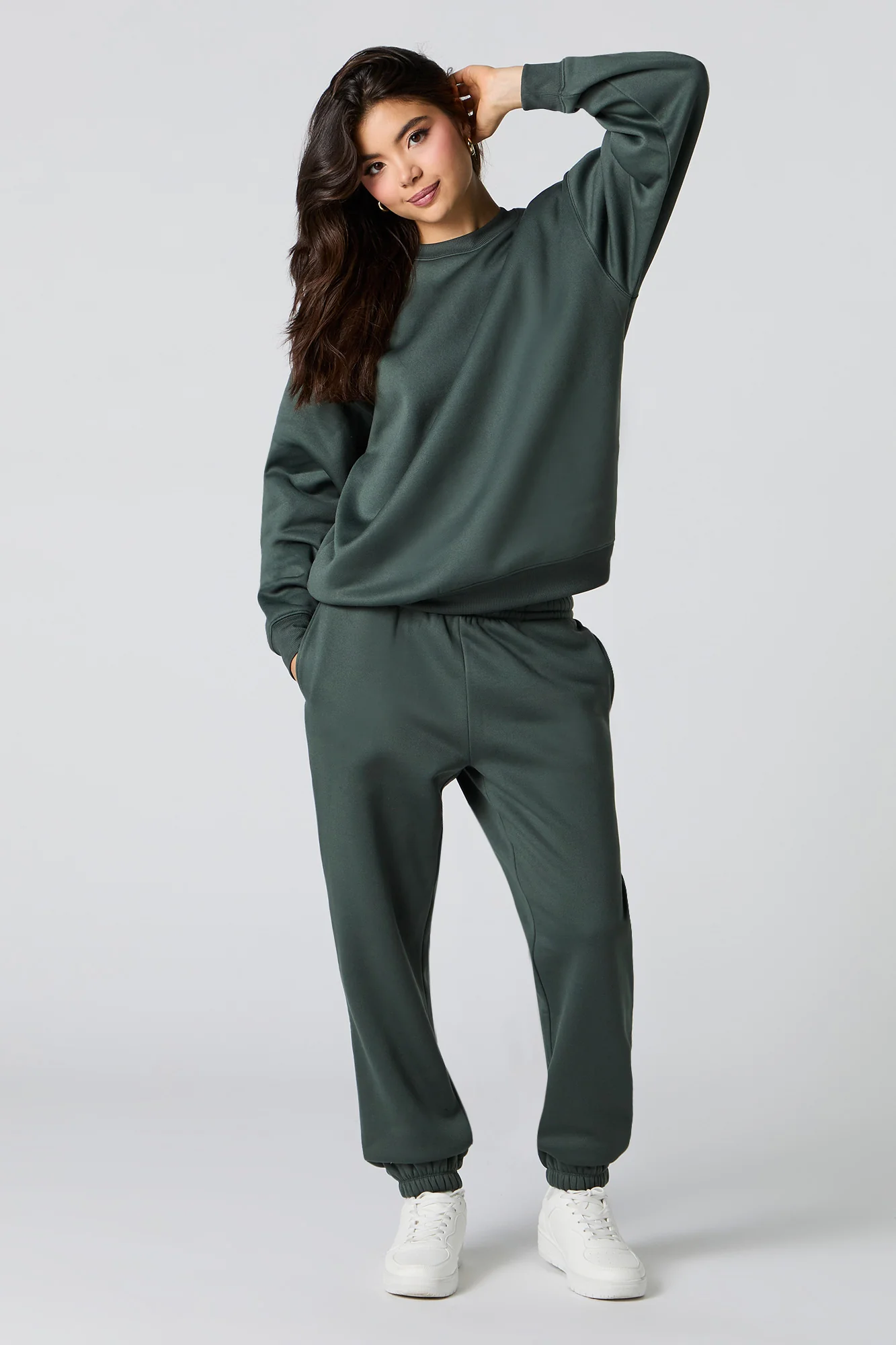 Fleece High Rise Jogger - Image 16