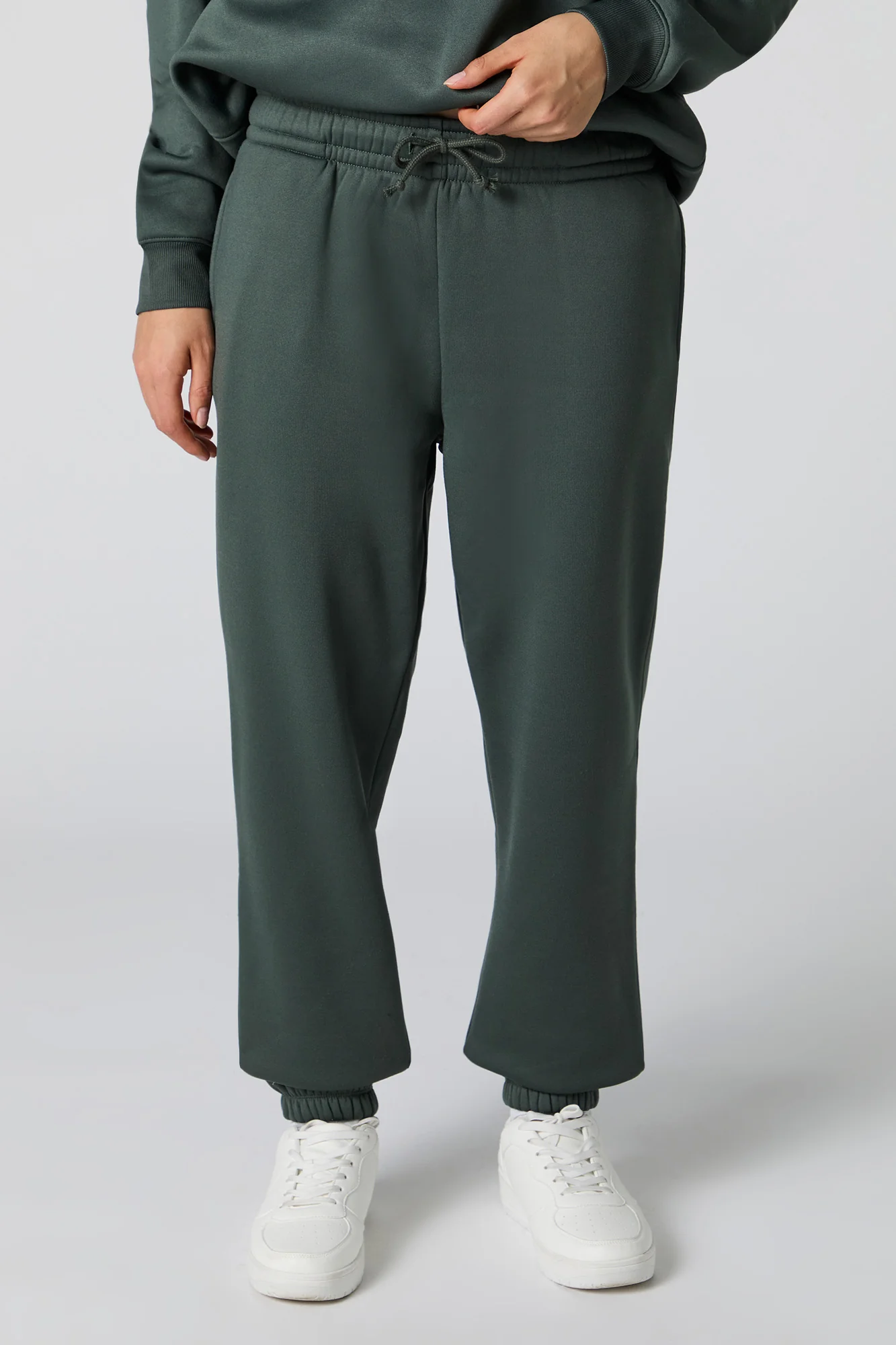 Jogger en molleton à taille haute - Image 17