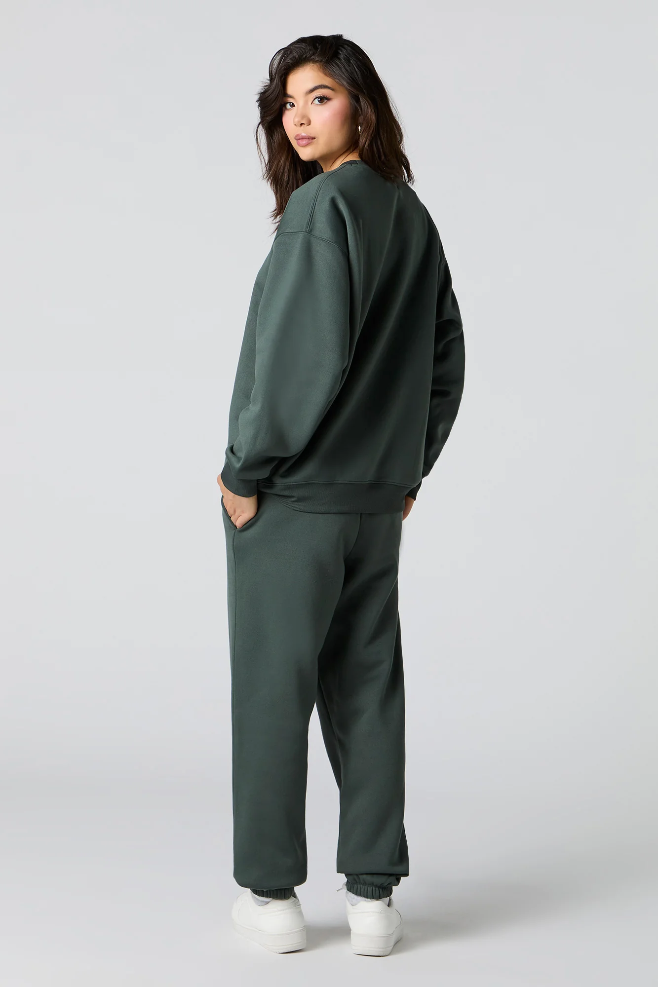 Jogger en molleton à taille haute - Image 18