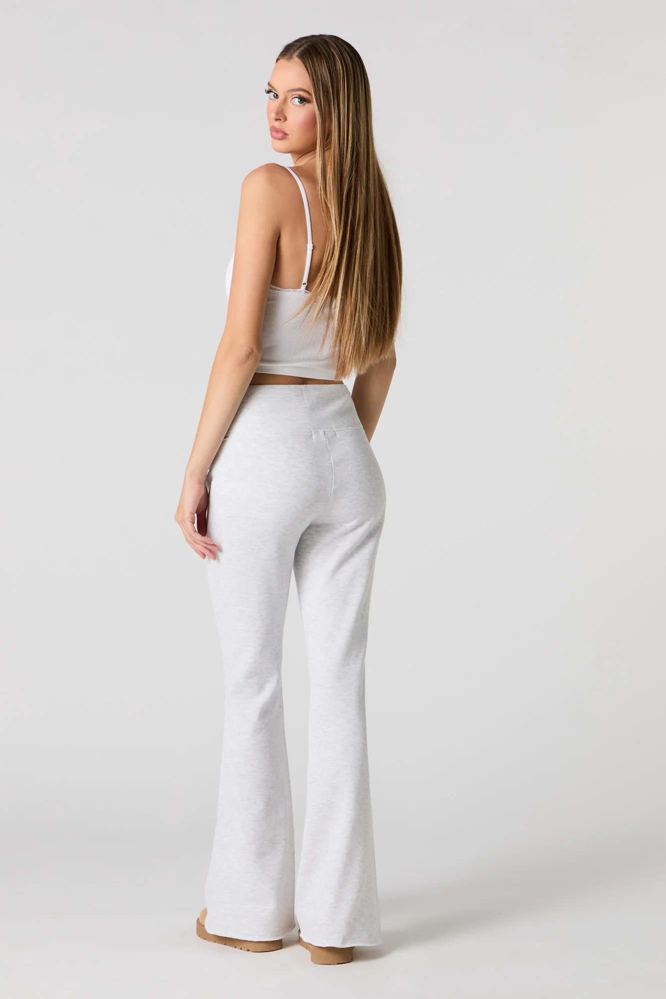 Pantalon d'entraînement à jambe évasée en molleton - Image 12
