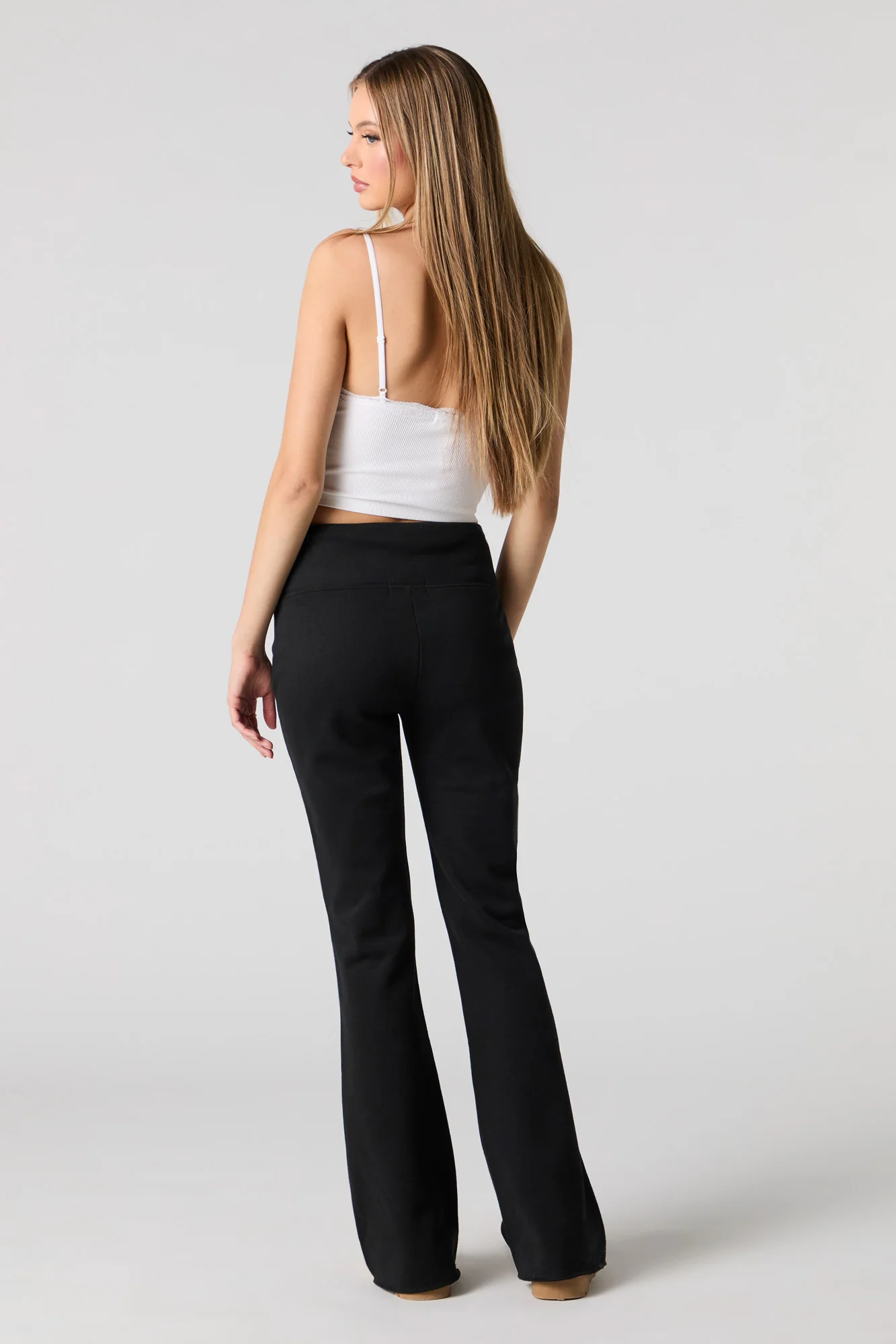 Pantalon d'entraînement à jambe évasée en molleton - Image 6