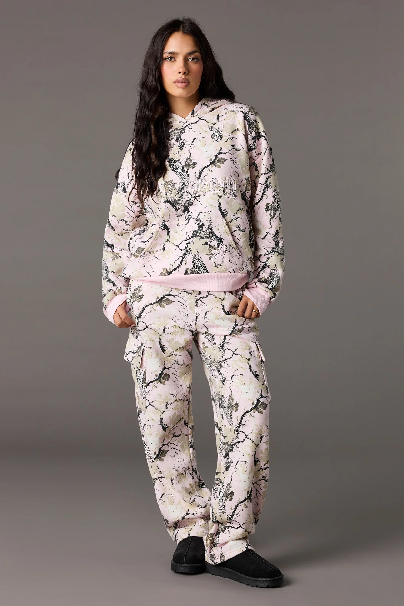 Playboy Wide Leg Cargo Sweatpant - Image 9