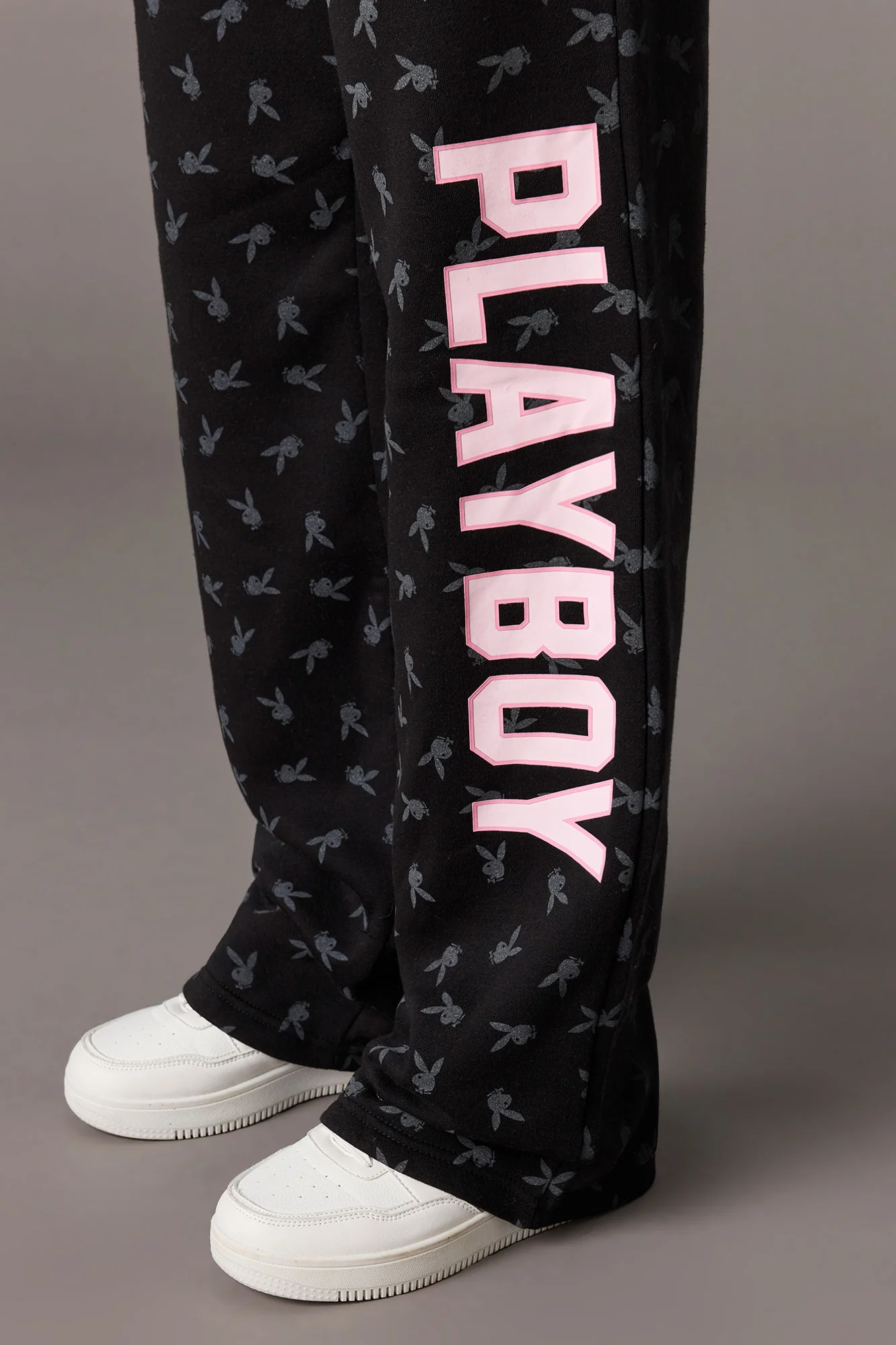 Pantalon en molleton à jambe large Playboy - Image 5
