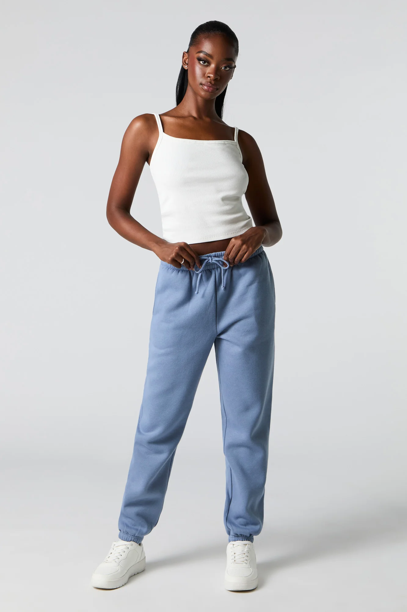 High Rise Fleece Jogger - Image 13