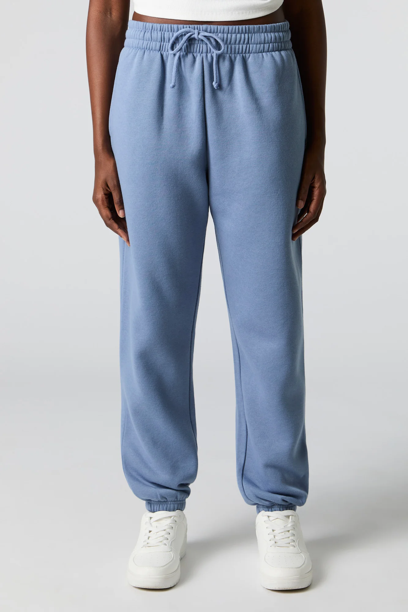 Jogger à taille haute en molleton - Image 14