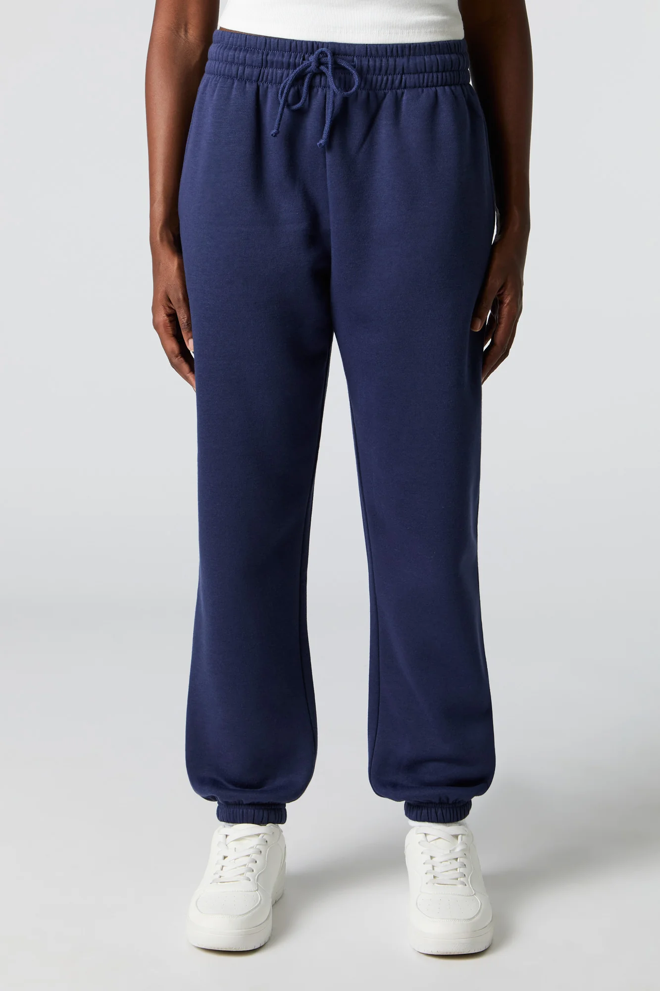 Jogger à taille haute en molleton - Image 17