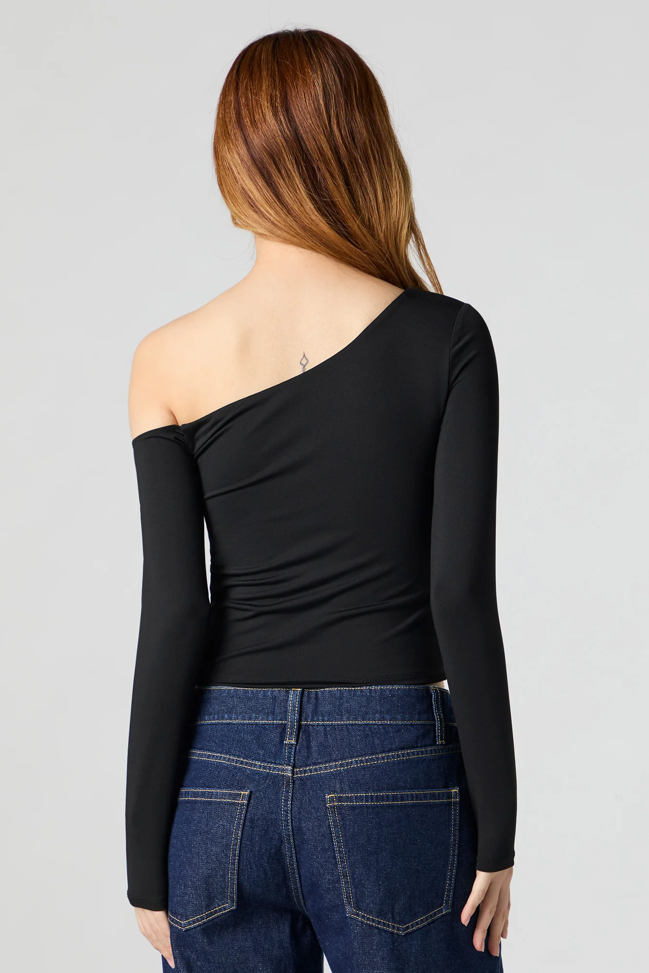 Contour Off Shoulder Long Sleeve Top - Image 2