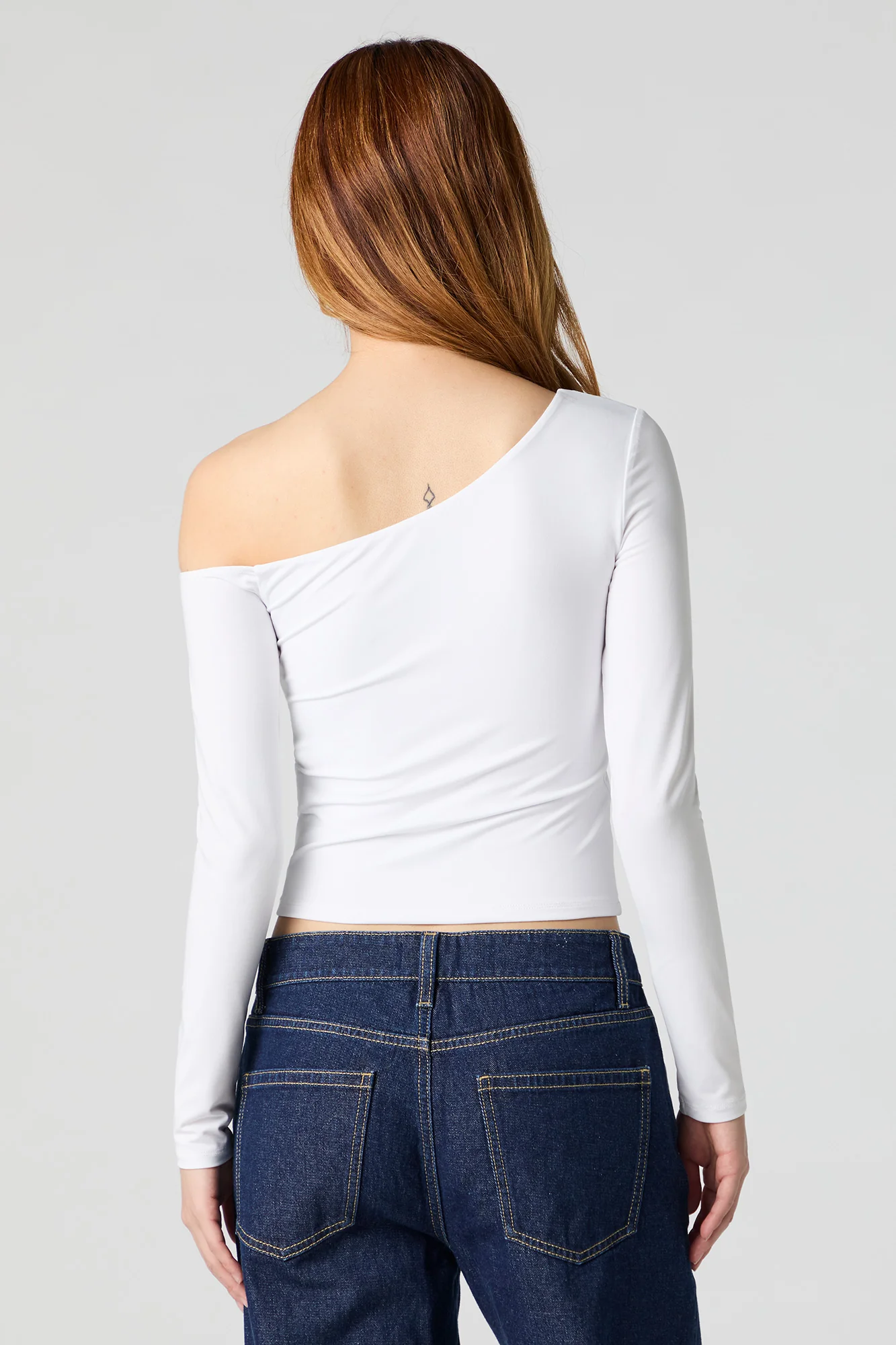Contour Off Shoulder Long Sleeve Top - Image 8