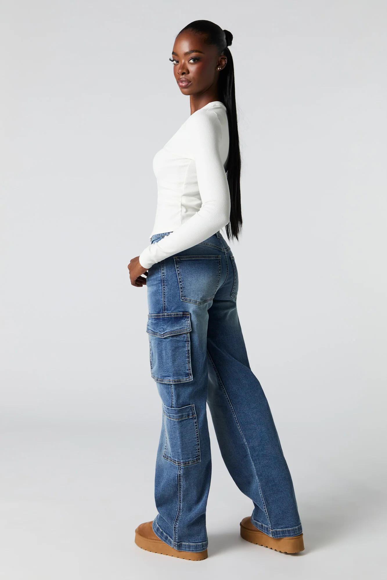 Jean cargo baggy - Image 6