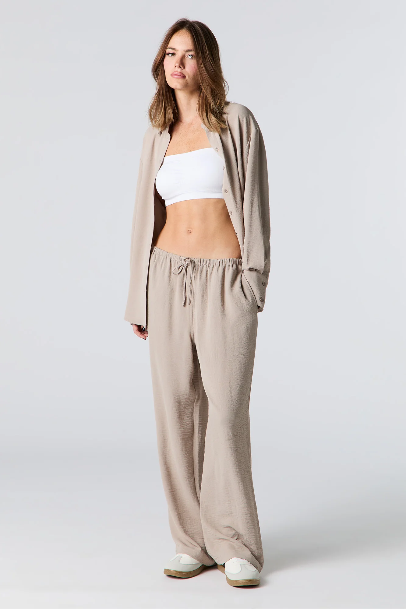 Flowy Drawstring Pant - Image 4
