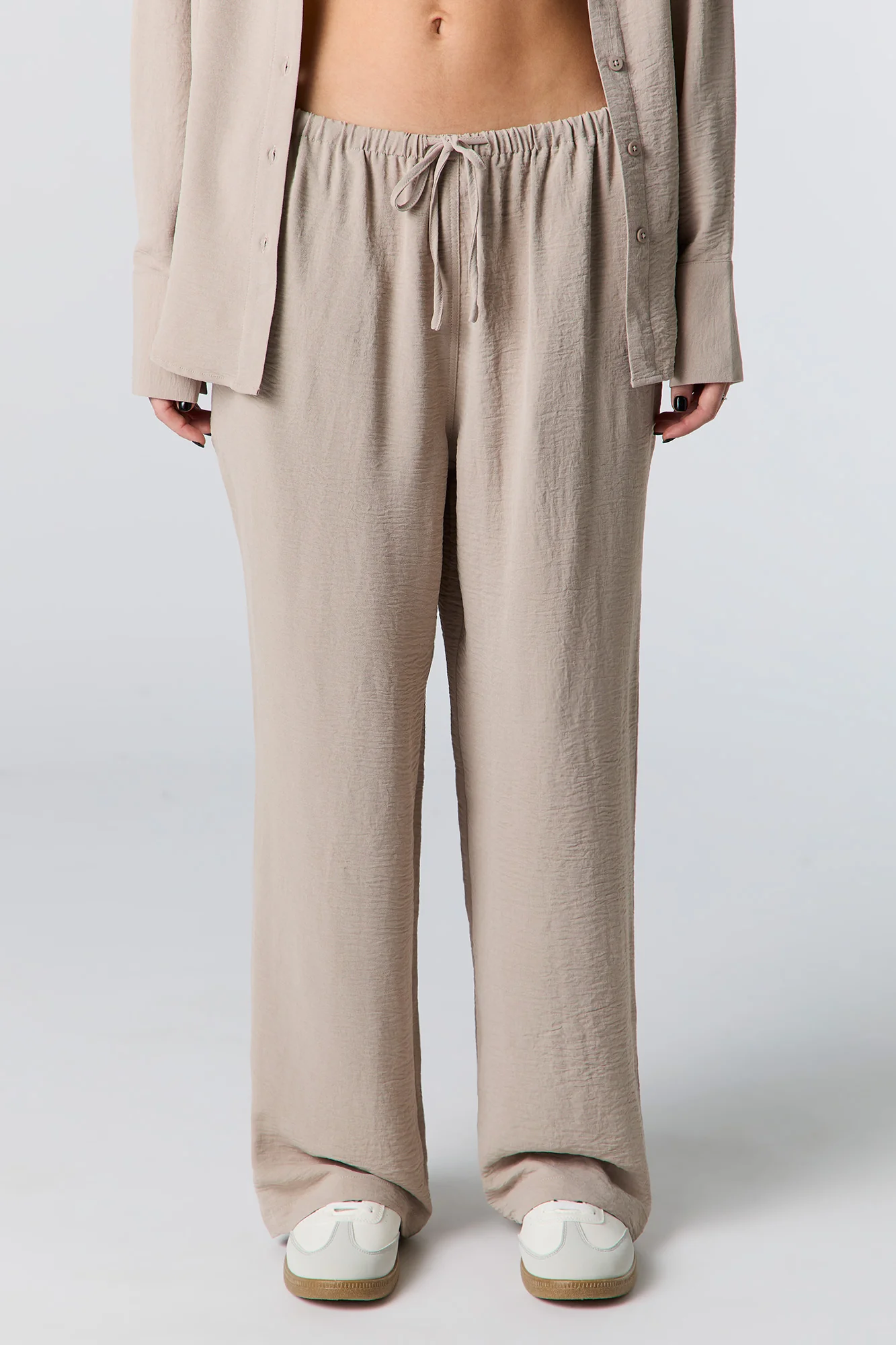Flowy Drawstring Pant - Image 5