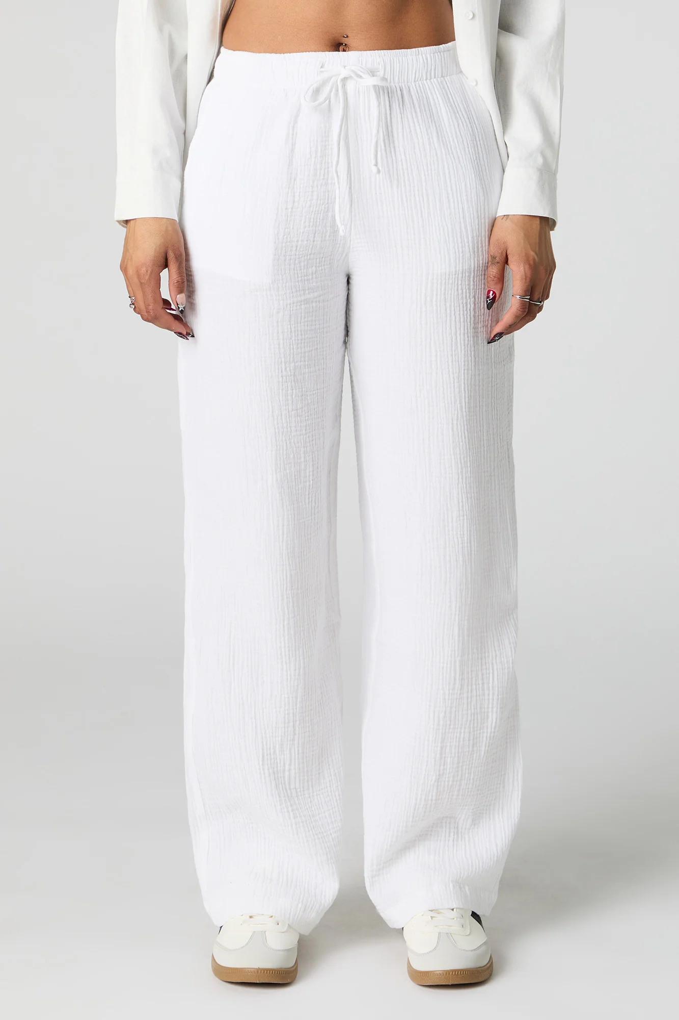 Crinkle Drawstring Pant - Image 8