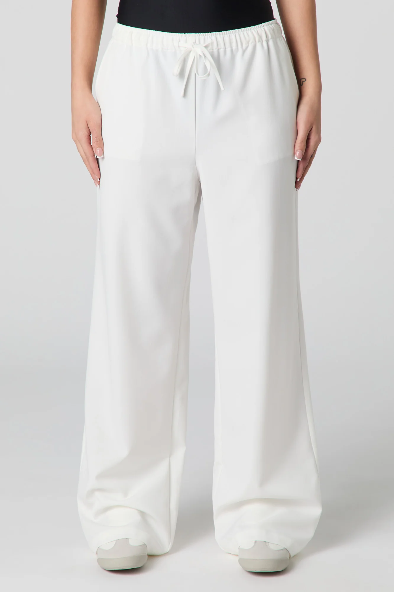 Drawstring Wide Leg Pant - Image 2