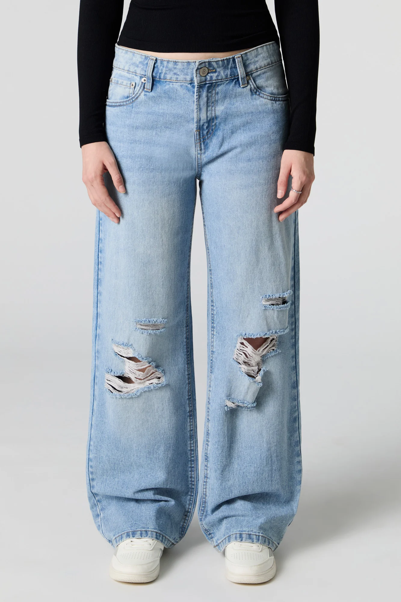 Ripped Low Rise Skater Medium Jean - Image 2