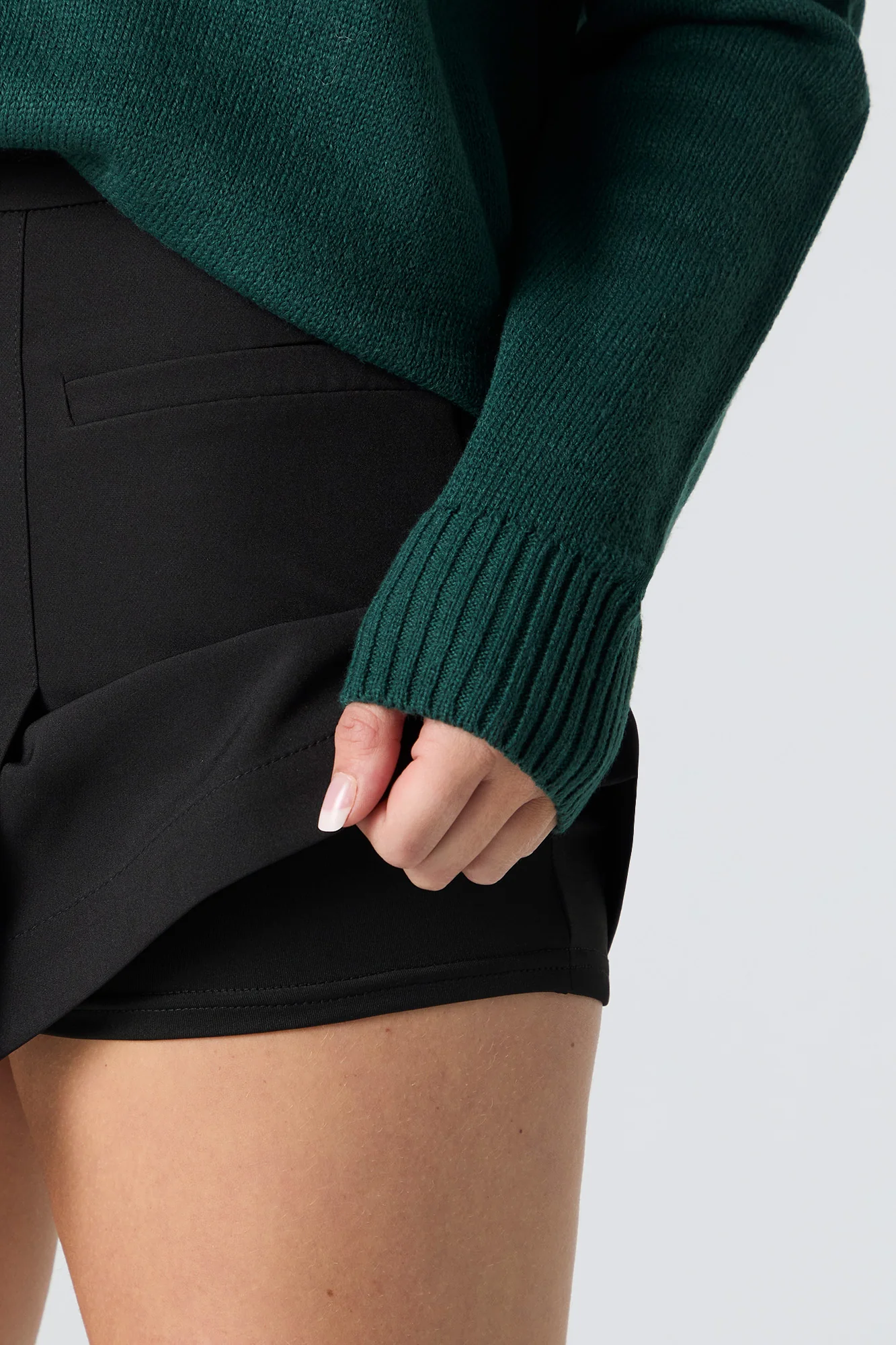 Minijupe-short croisée - Image 8