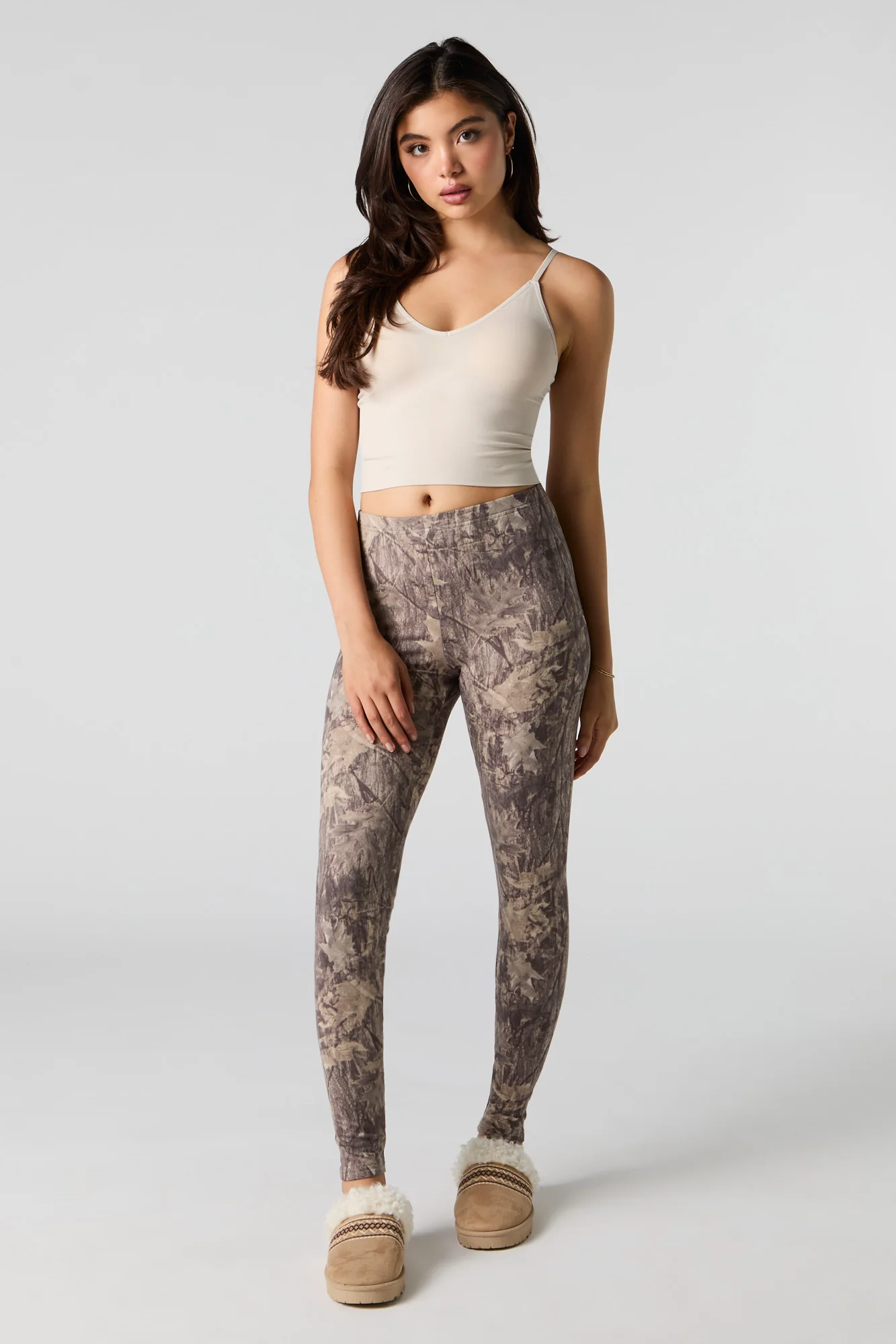 Legging avec motif camouflage