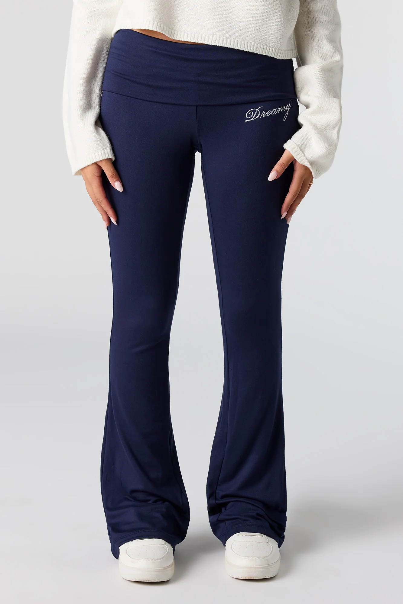 Embroidered Flare Legging - Image 2