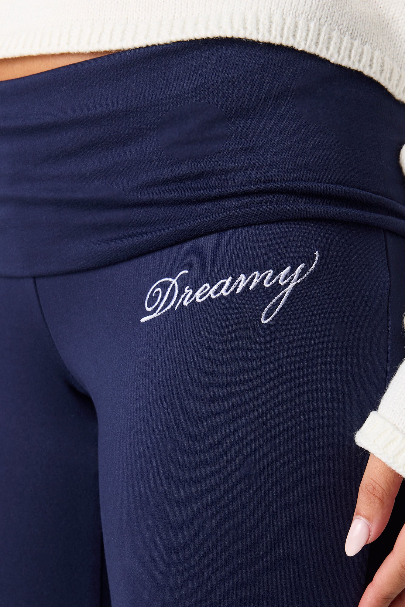 Embroidered Flare Legging - Image 4