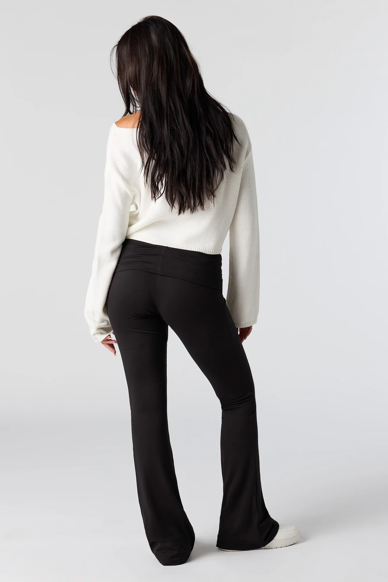 Embroidered Flare Legging - Image 7