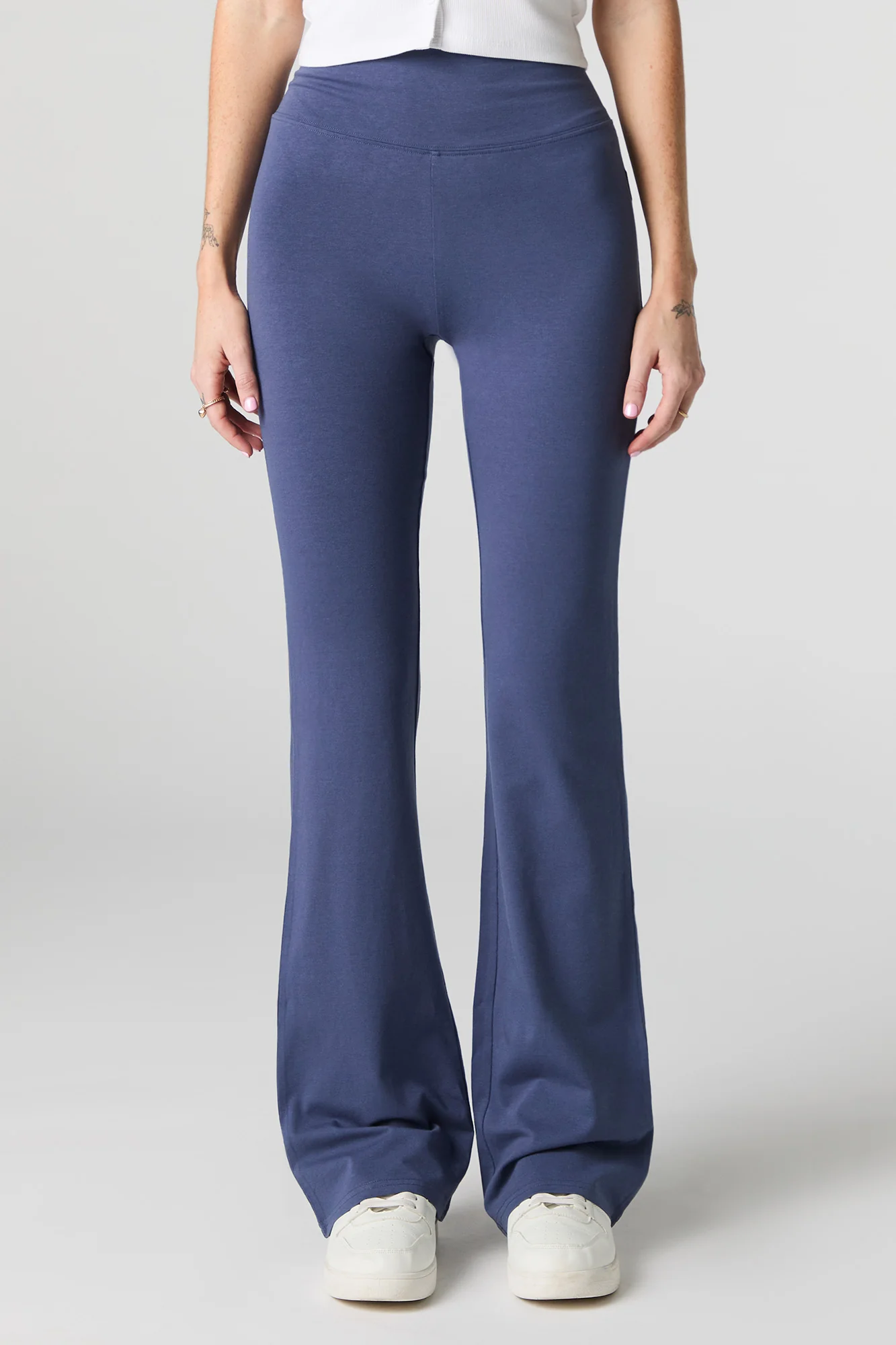 Pantalon évasé à taille large - Image 2