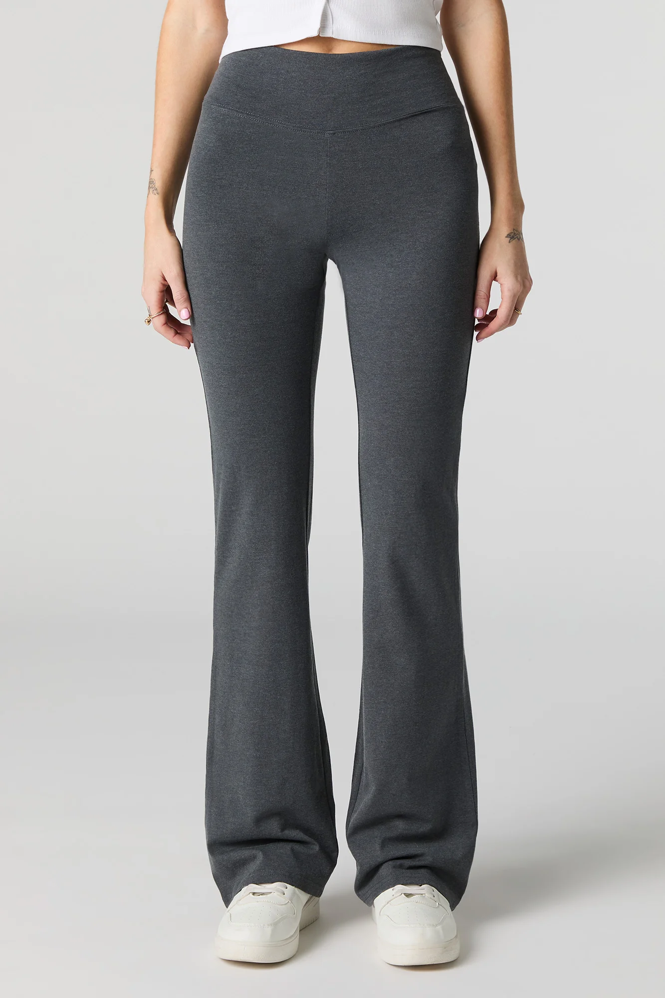 Pantalon évasé à taille large - Image 8