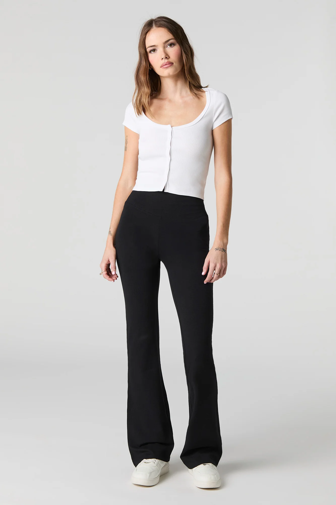 Wide Waist Flare Pant - Image 4