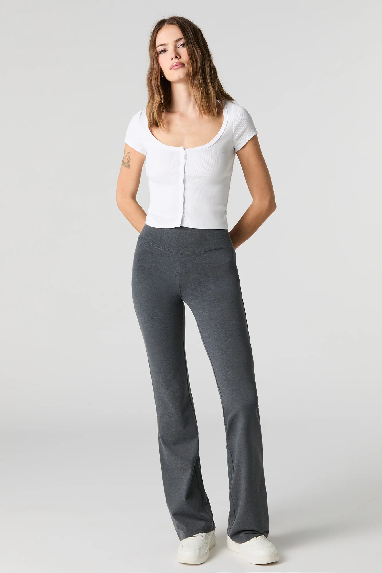 Wide Waist Flare Pant - Image 7