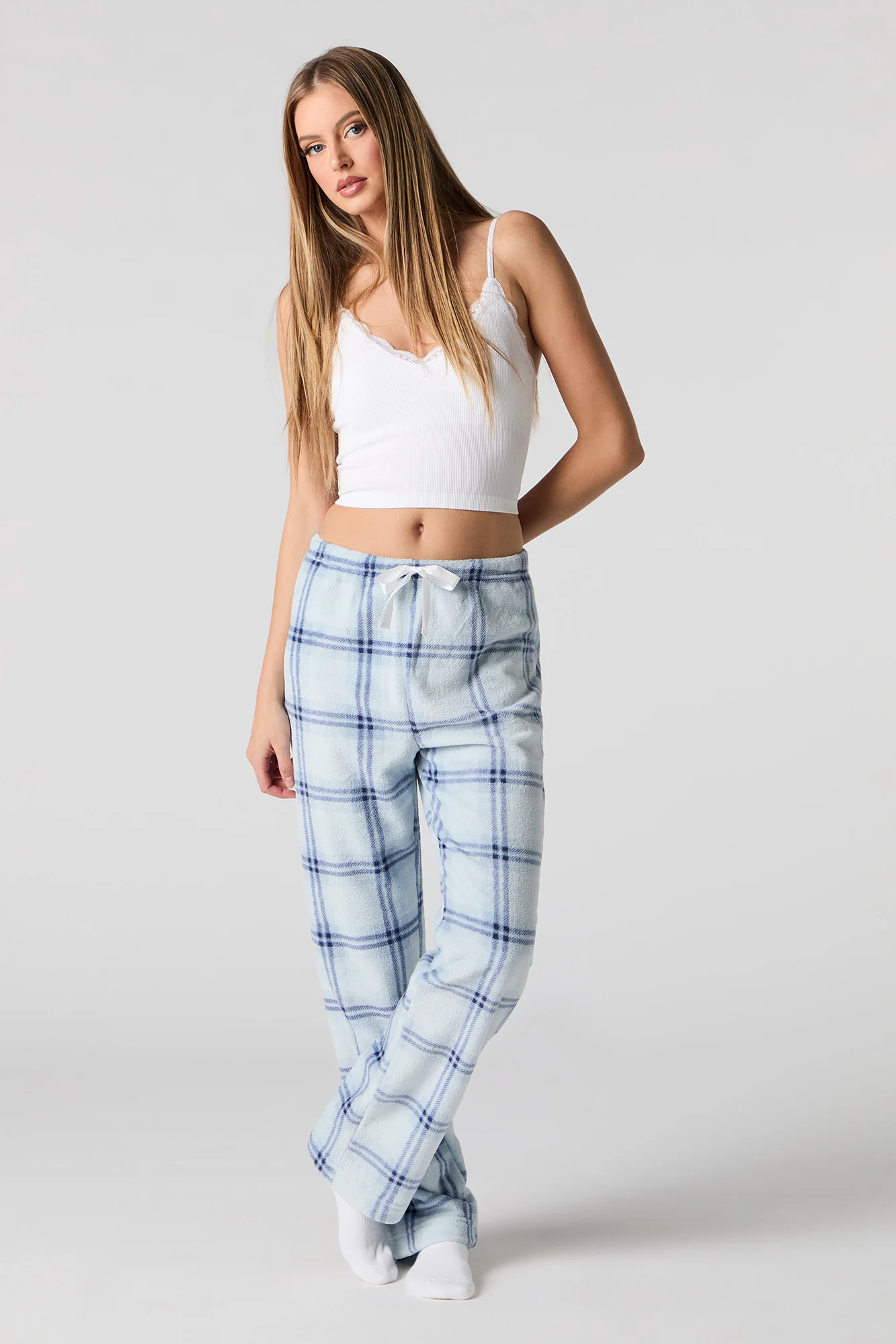 Pantalon de pyjama en peluche imprimé - Image 10