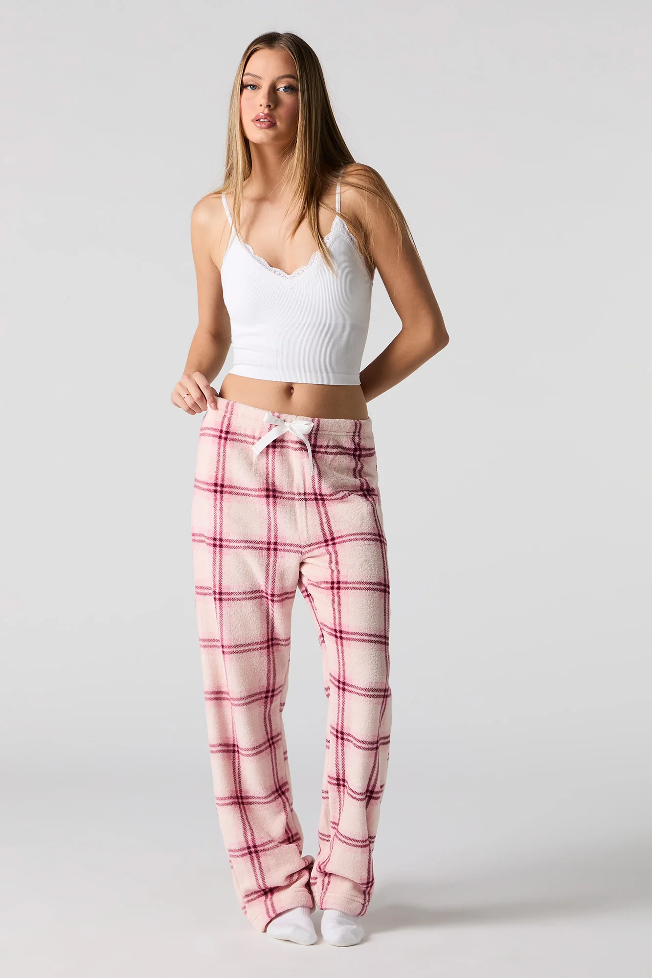 Pantalon de pyjama en peluche imprimé - Image 13