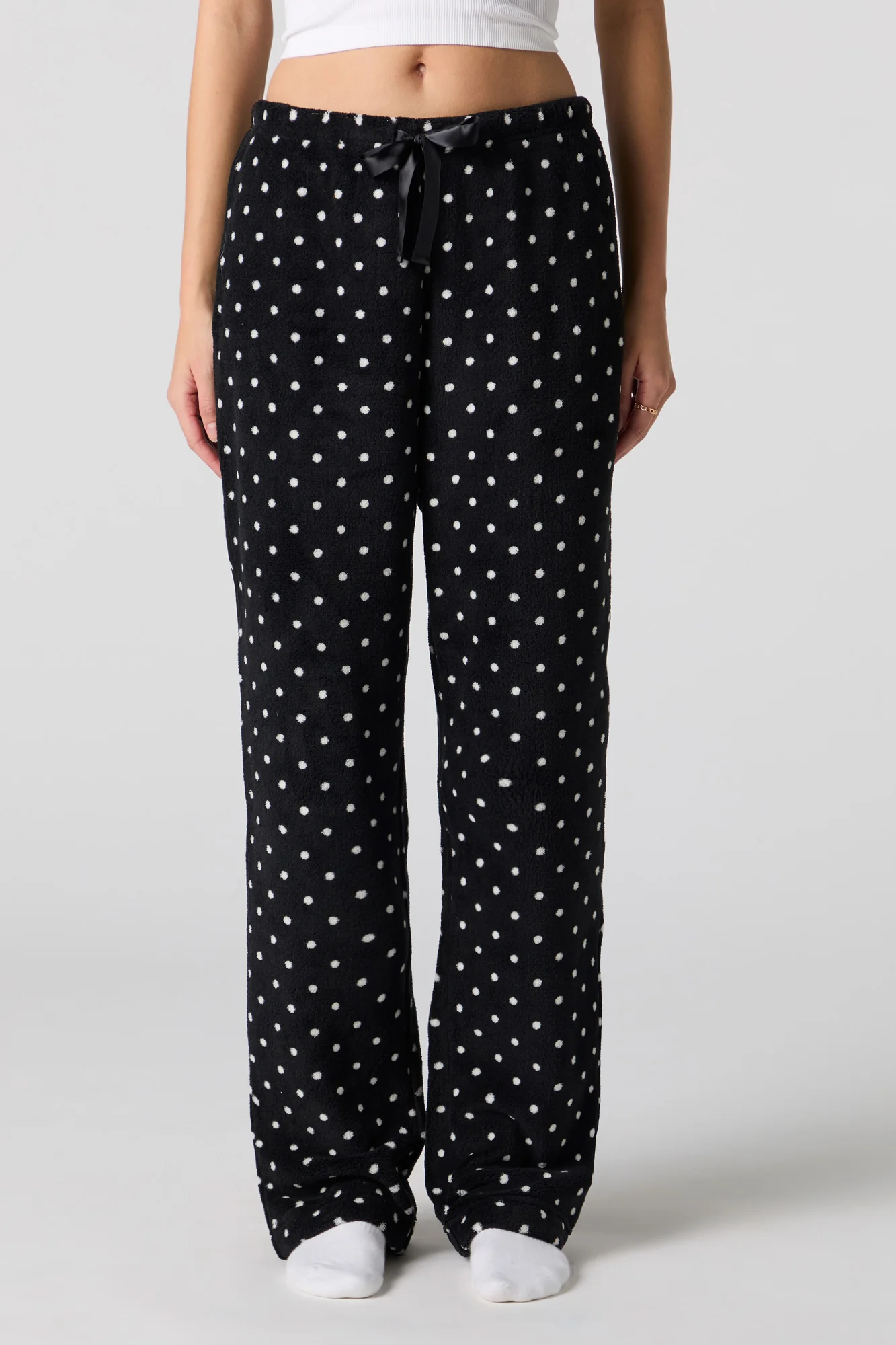 Pantalon de pyjama en peluche imprimé - Image 3