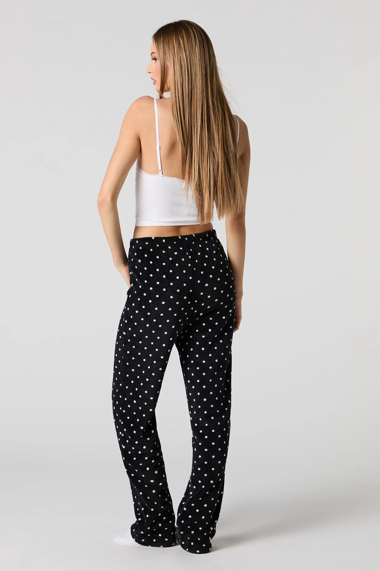 Pantalon de pyjama en peluche imprimé - Image 4