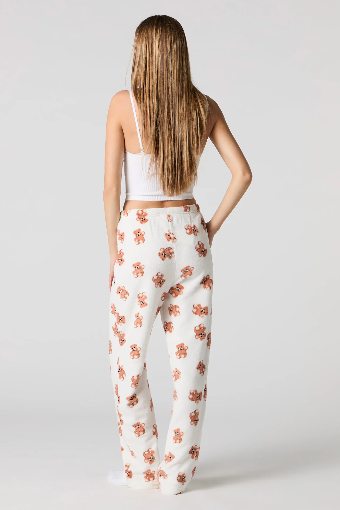 Pantalon de pyjama en peluche imprimé - Image 7