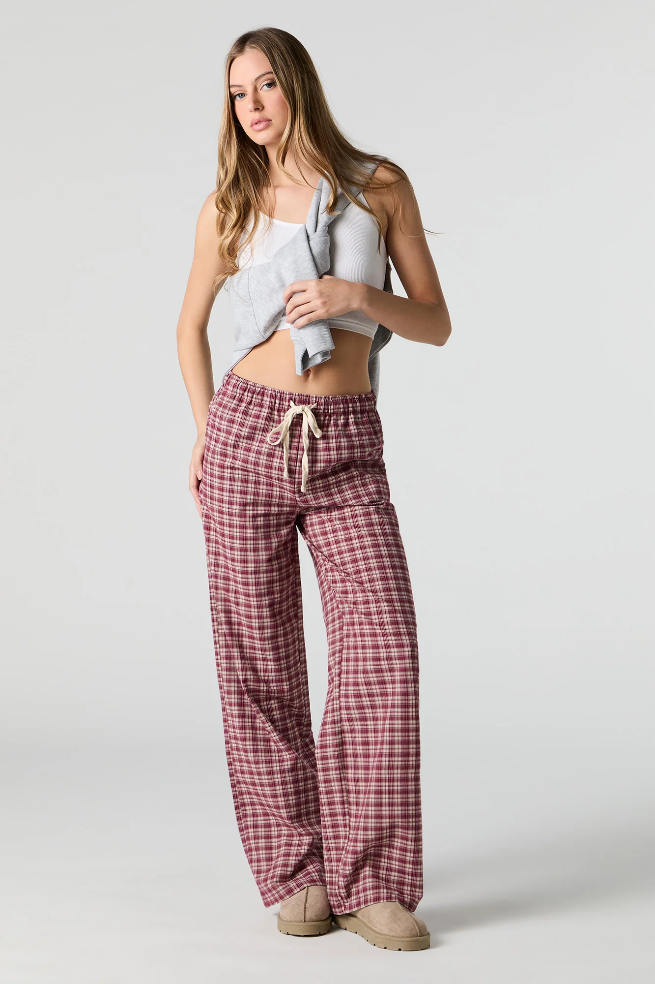 Pantalon de pyjama imprimé à jambe large - Image 13