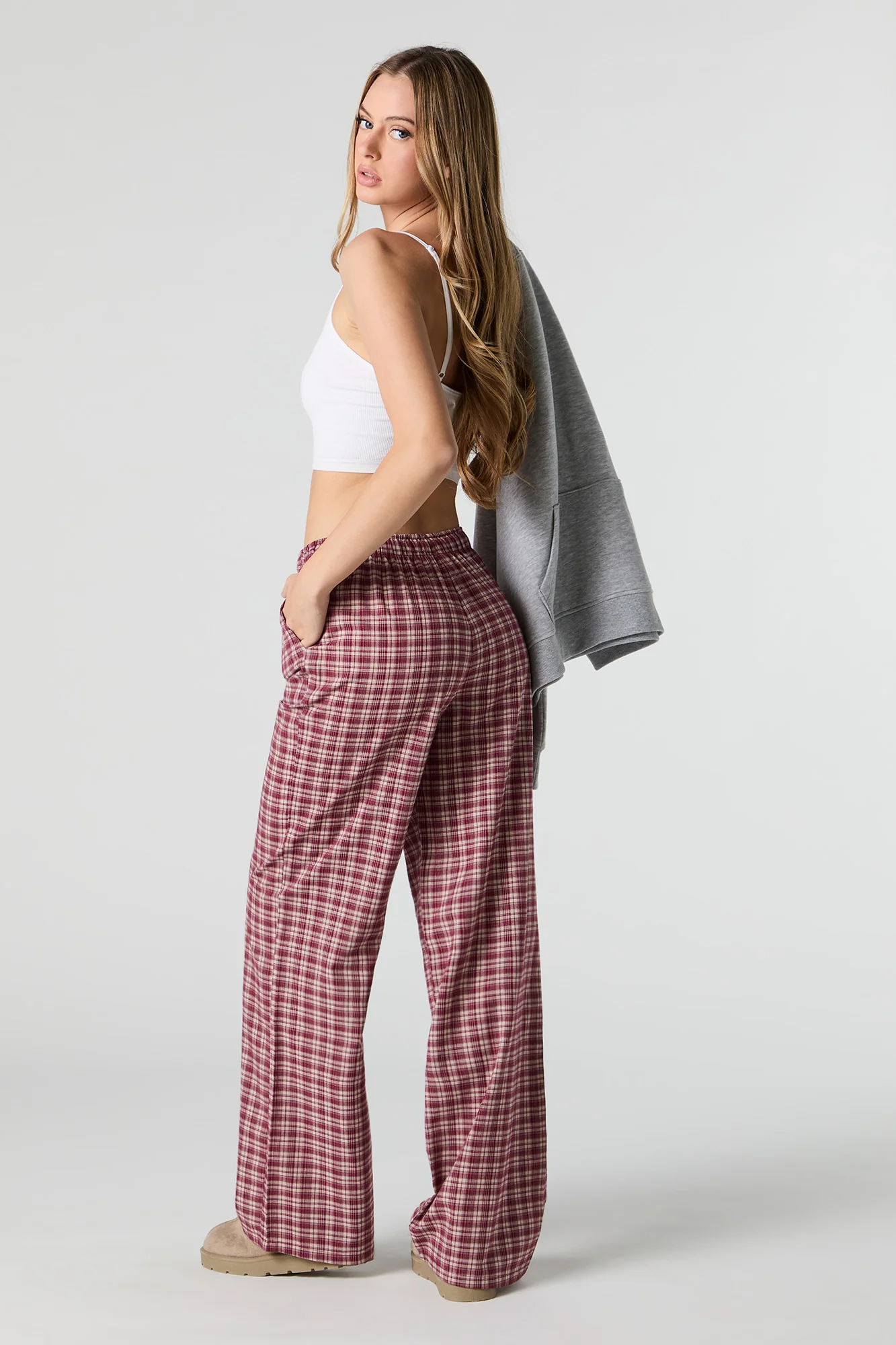 Pantalon de pyjama imprimé à jambe large - Image 15