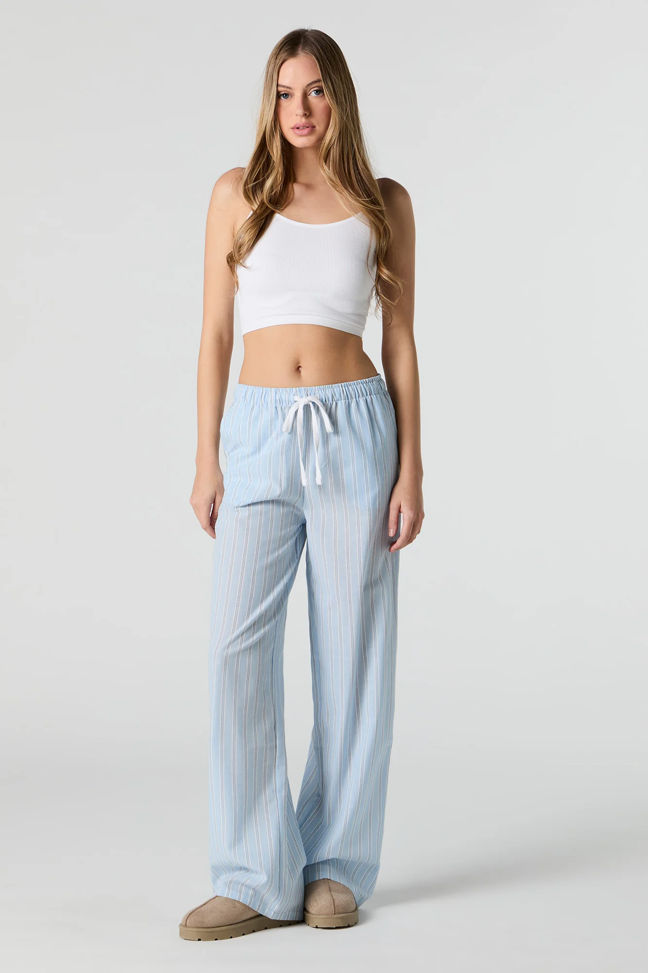 Pantalon de pyjama imprimé à jambe large - Image 7