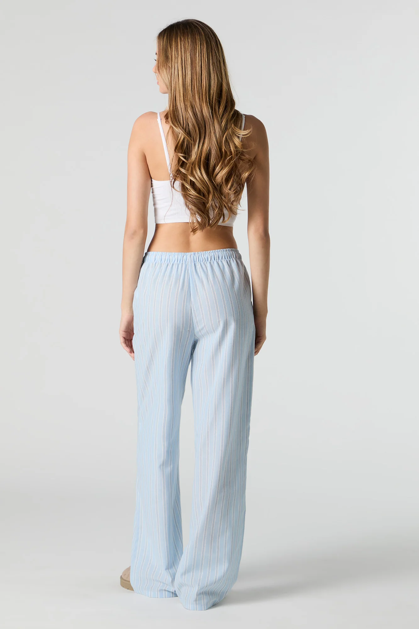 Pantalon de pyjama imprimé à jambe large - Image 9