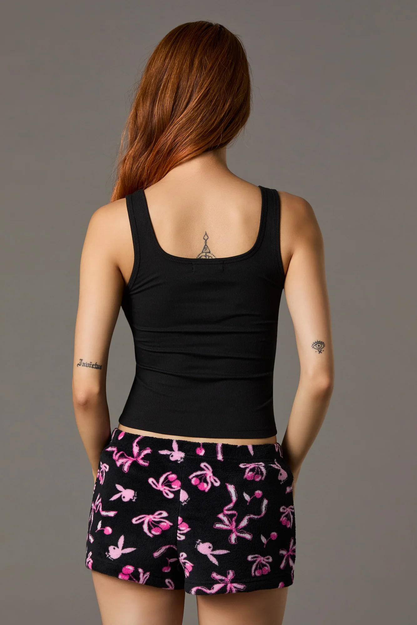 Playboy Tank & Plush Short 2 Piece Pajama Set - Image 5