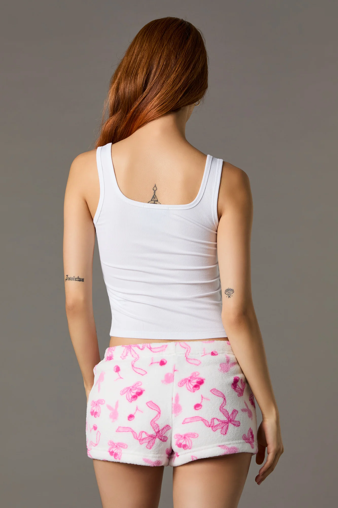 Playboy Tank & Plush Short 2 Piece Pajama Set - Image 8