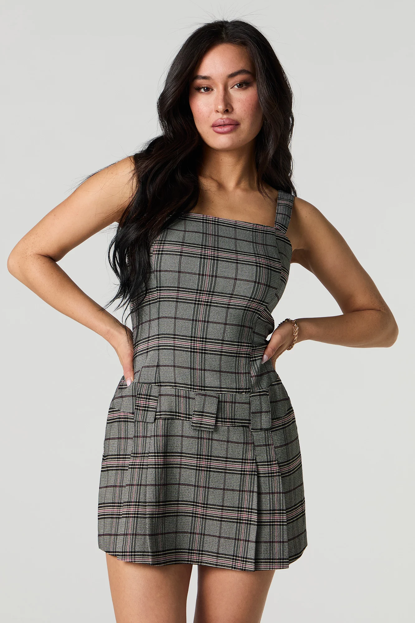 Pleated Mini Dress - Image 5