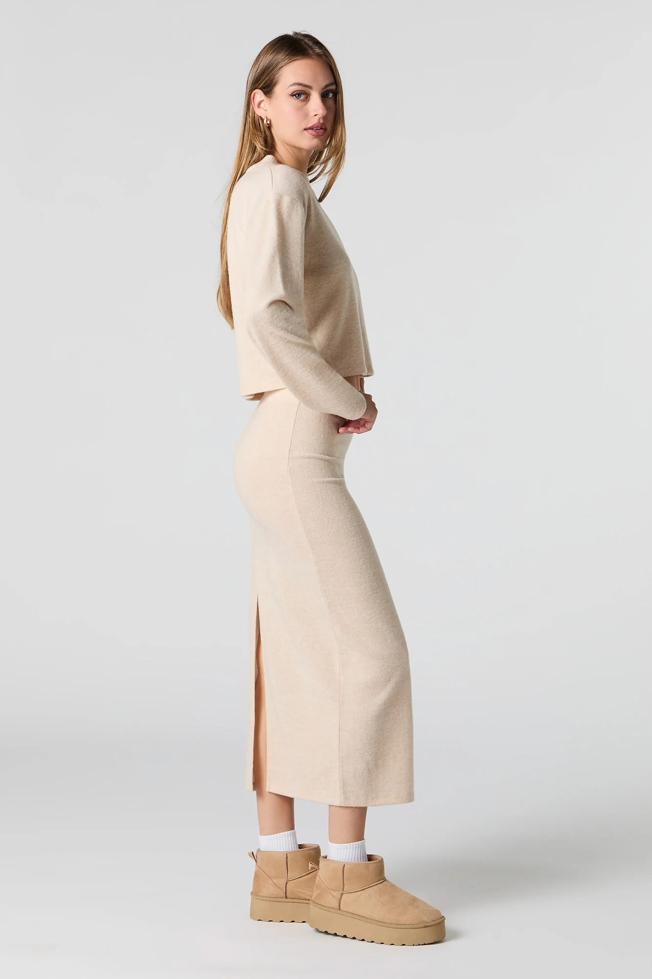 Knit Maxi Skirt - Image 2