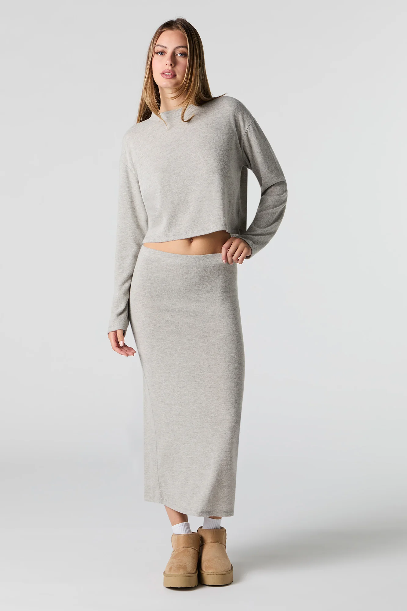 Knit Maxi Skirt - Image 4
