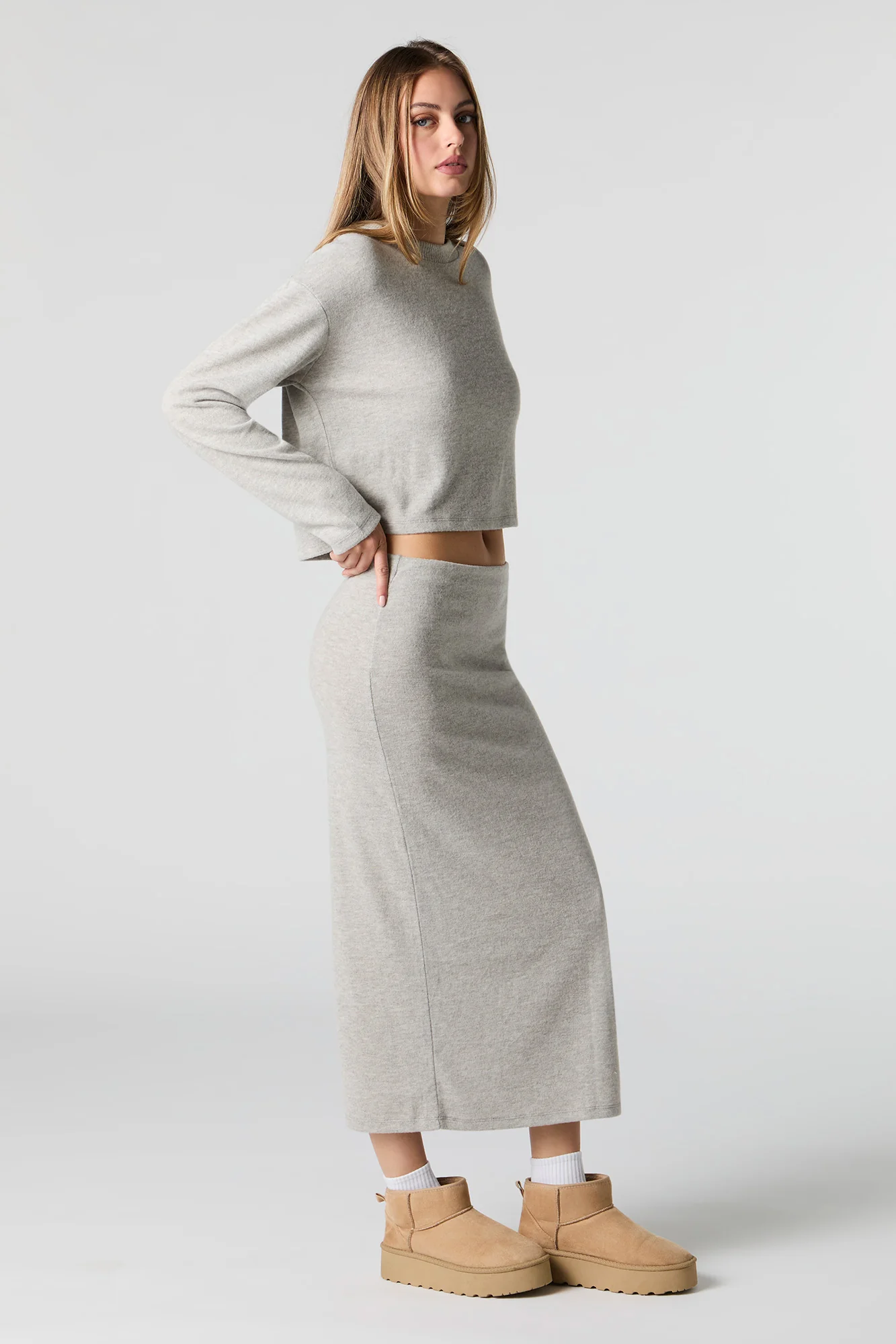 Knit Maxi Skirt - Image 5